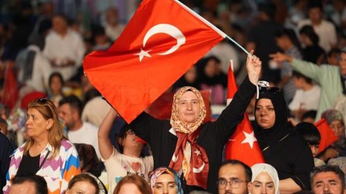 15 Temmuz ruhu yeniden canlandı